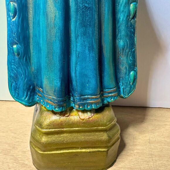 Vintage 1950s Hand-Painted Infant of Prague Blow Mold Night Light Lamp Nan-San - Picture 4 of 11